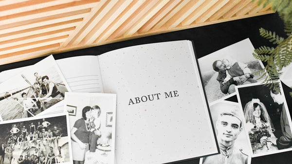 Legacy Journal: A Family Keepsake Book | Charcoal