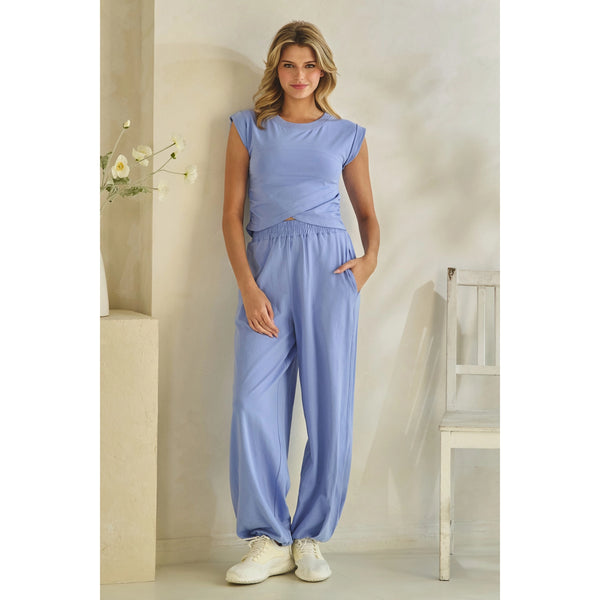 dash of sunshine sky drift lounge set | capri blue