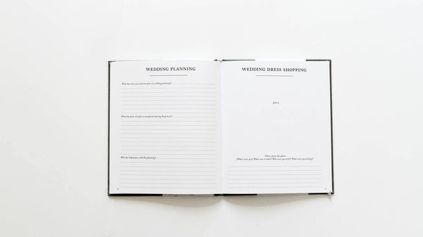 Engagement Journal for New Brides | Ivory