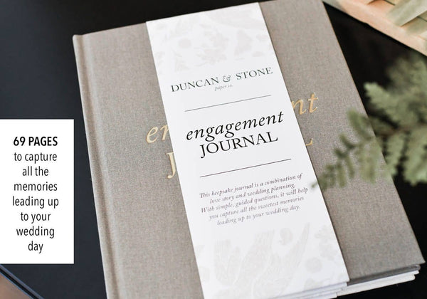 Engagement Journal for New Brides | Ivory
