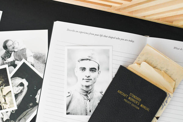 Legacy Journal: A Family Keepsake Book | Charcoal