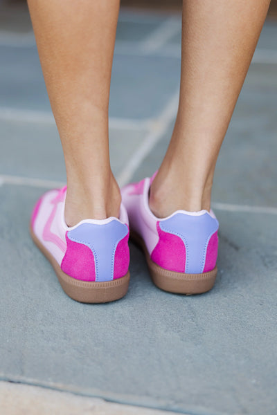 great sneakers | fuchsia