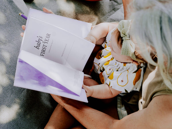 Baby's First Year Memory Book | Cream