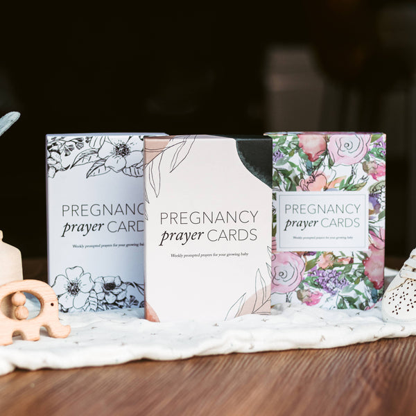Pregnancy Prayer Cards |  Off-White