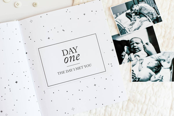 Childhood Memory Book for New Mom | Off-White