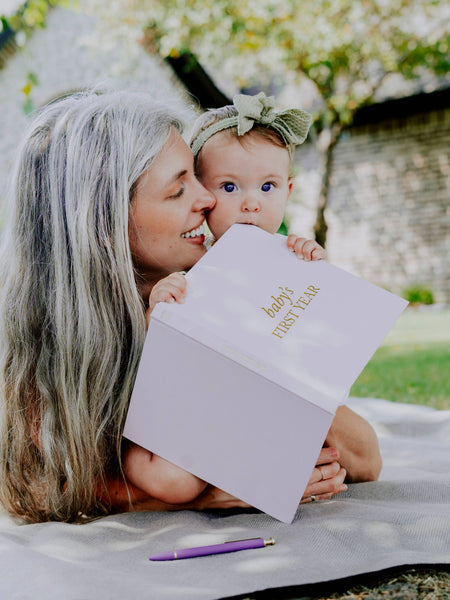Baby's First Year Memory Book | Dusty Rose