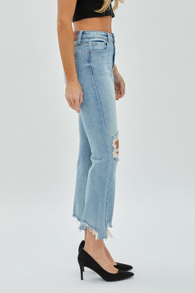 indy cropped flare jeans | medium wash
