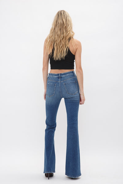 lillie high rise flare jeans | monfil