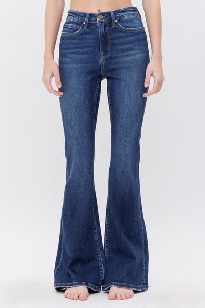 heather high rise flare jeans | naxos