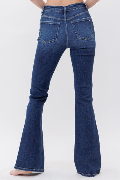 heather high rise flare jeans | naxos