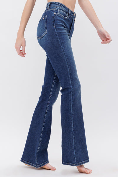heather high rise flare jeans | naxos