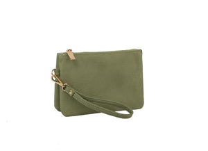 wristlet + crossbody convertible bag | sage