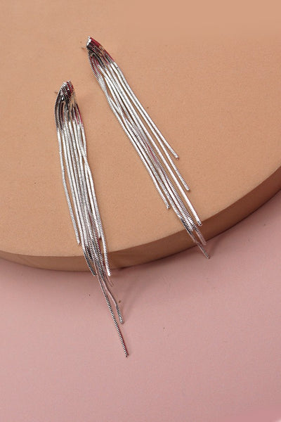 snake chain dangle earrings!