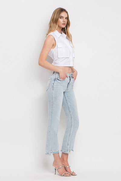 aprile high rise kick flare jeans | amity