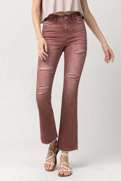 jayden high-rise bootcut jeans | espresso