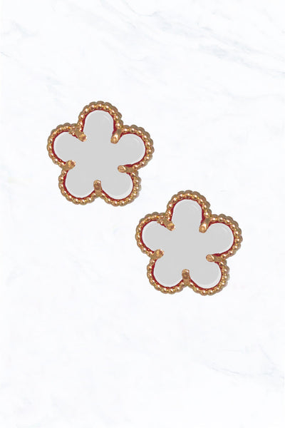 fun gold earrings!
