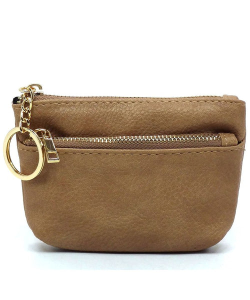 coin purse keychain | stone