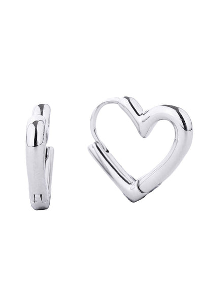 simple heart earrings!