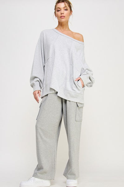 call it what you want pullover | heather grey