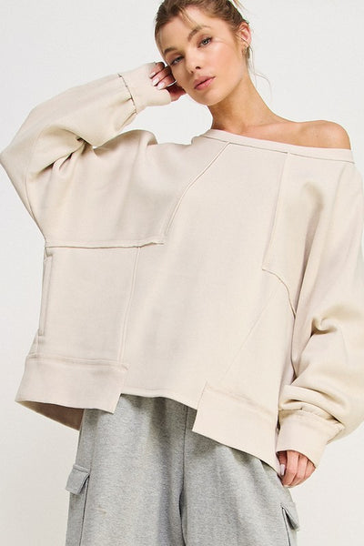 call it what you want pullover | beige