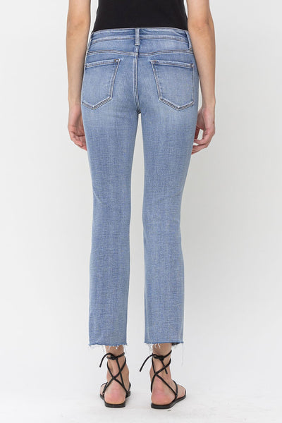 alison mid-rise kick flare jeans | triumph