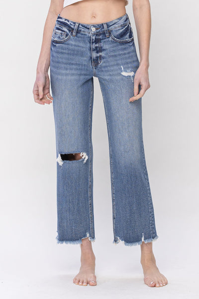 ezra high rise dad jeans | top notch