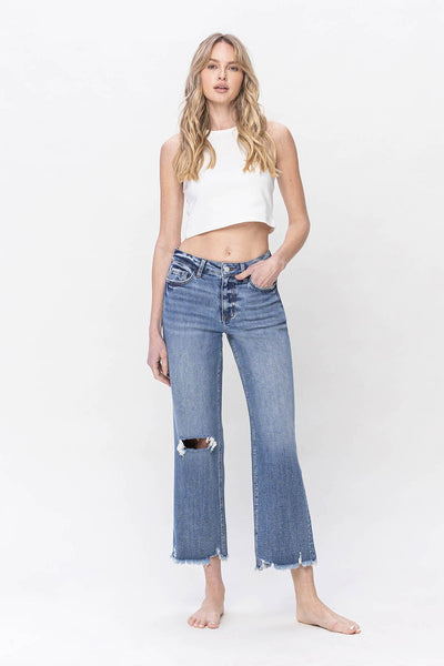 ezra high rise dad jeans | top notch