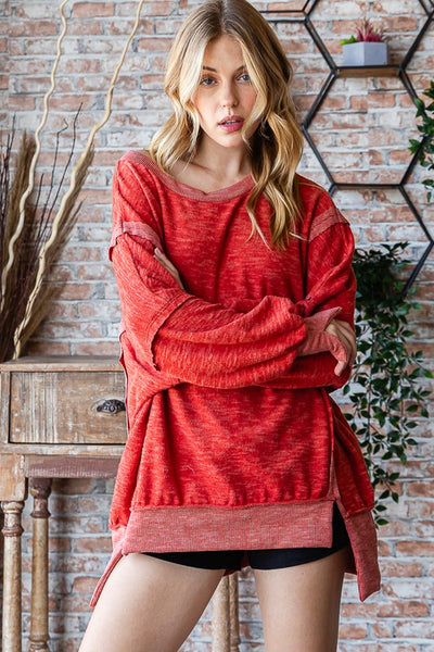 one good reason top | vintage rust