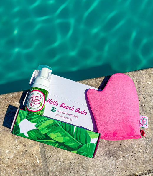 sugar sand tan professional self tan mousse + mitt!