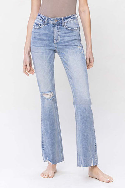 shauna high rise relaxed bootcut jeans | spellbindingly