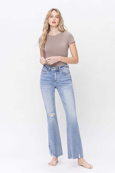 shauna high rise relaxed bootcut jeans | spellbindingly