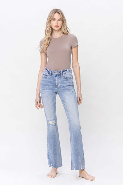 shauna high rise relaxed bootcut jeans | spellbindingly