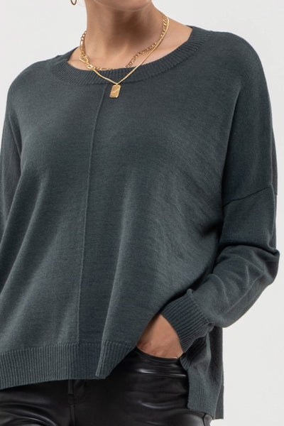 better be sure sweater | black