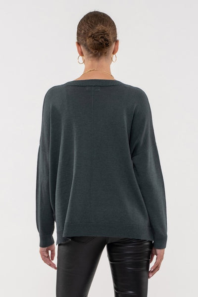 better be sure sweater | black