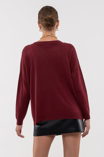 better be sure sweater | rosewood