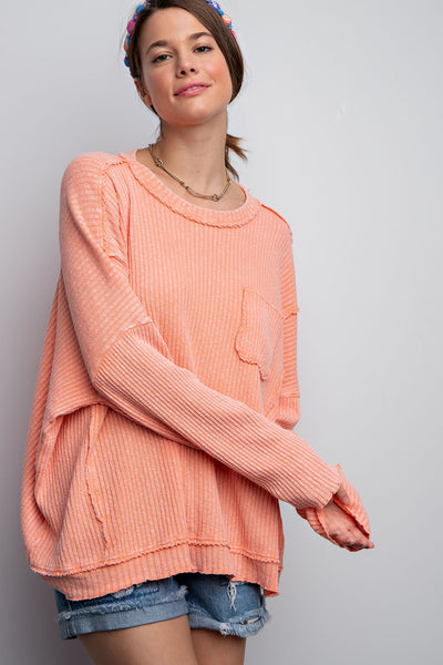 new adventure mineral wash top | pomelo