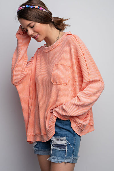 new adventure mineral wash top | pomelo