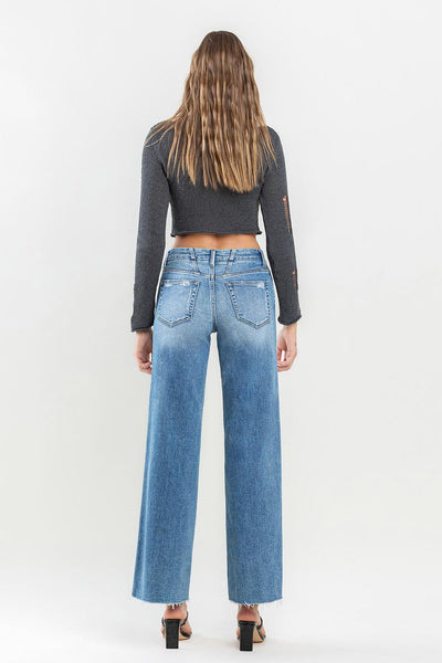 olivia mid rise wide leg jeans | vouchsafe