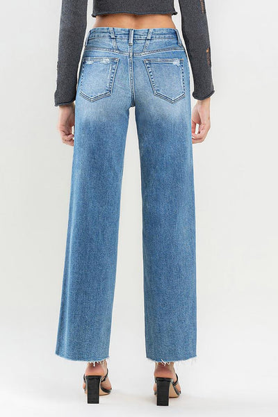 olivia mid rise wide leg jeans | vouchsafe
