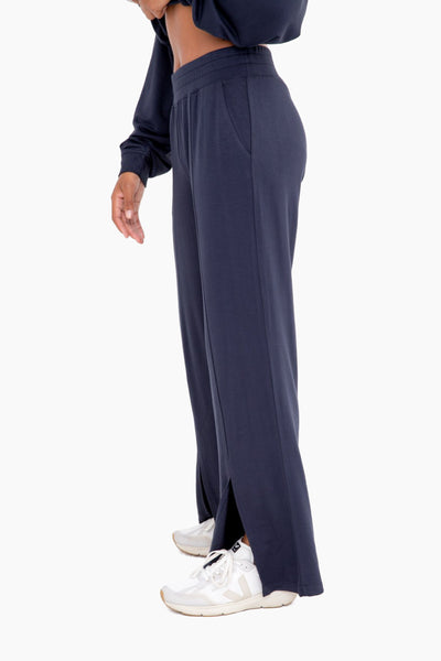 become your best wide leg pants | navy