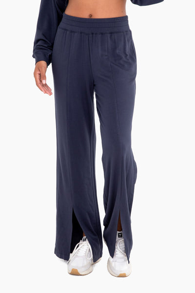 become your best wide leg pants | navy