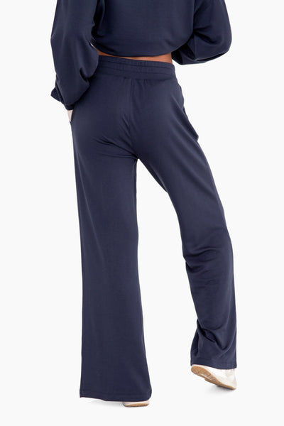 become your best wide leg pants | navy