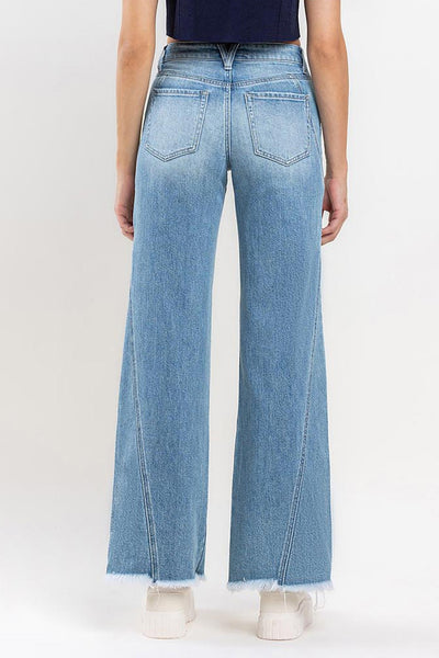 leah high rise wide leg jeans | rectifying