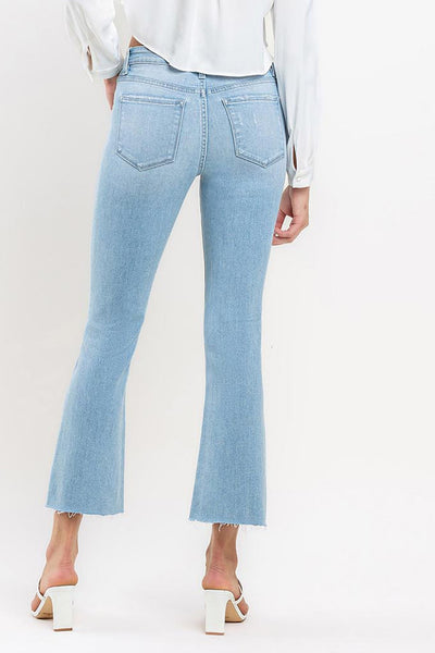 miranda mid rise ankle bootcut jeans | uplift
