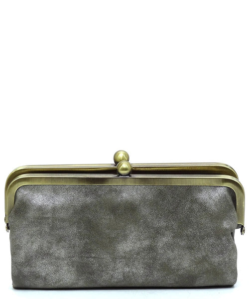 bifold clutch wallet!