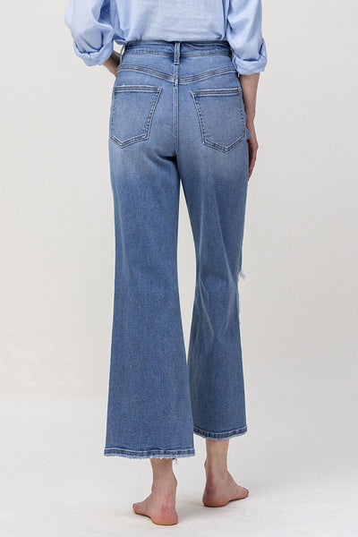 lennox vintage high rise ankle flare jeans | valiance