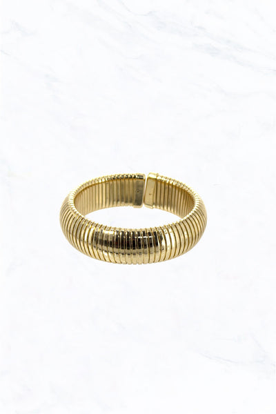 chunky metal flexible dome cuff!