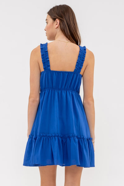 better than ever dress | royal blue