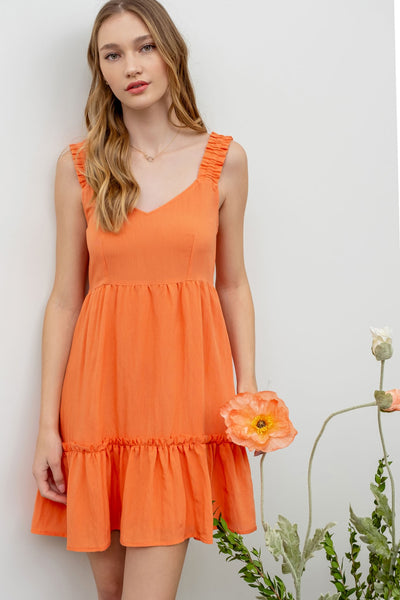 better than ever dress | cantaloupe