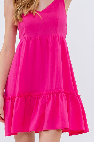 better than ever dress | fuchsia